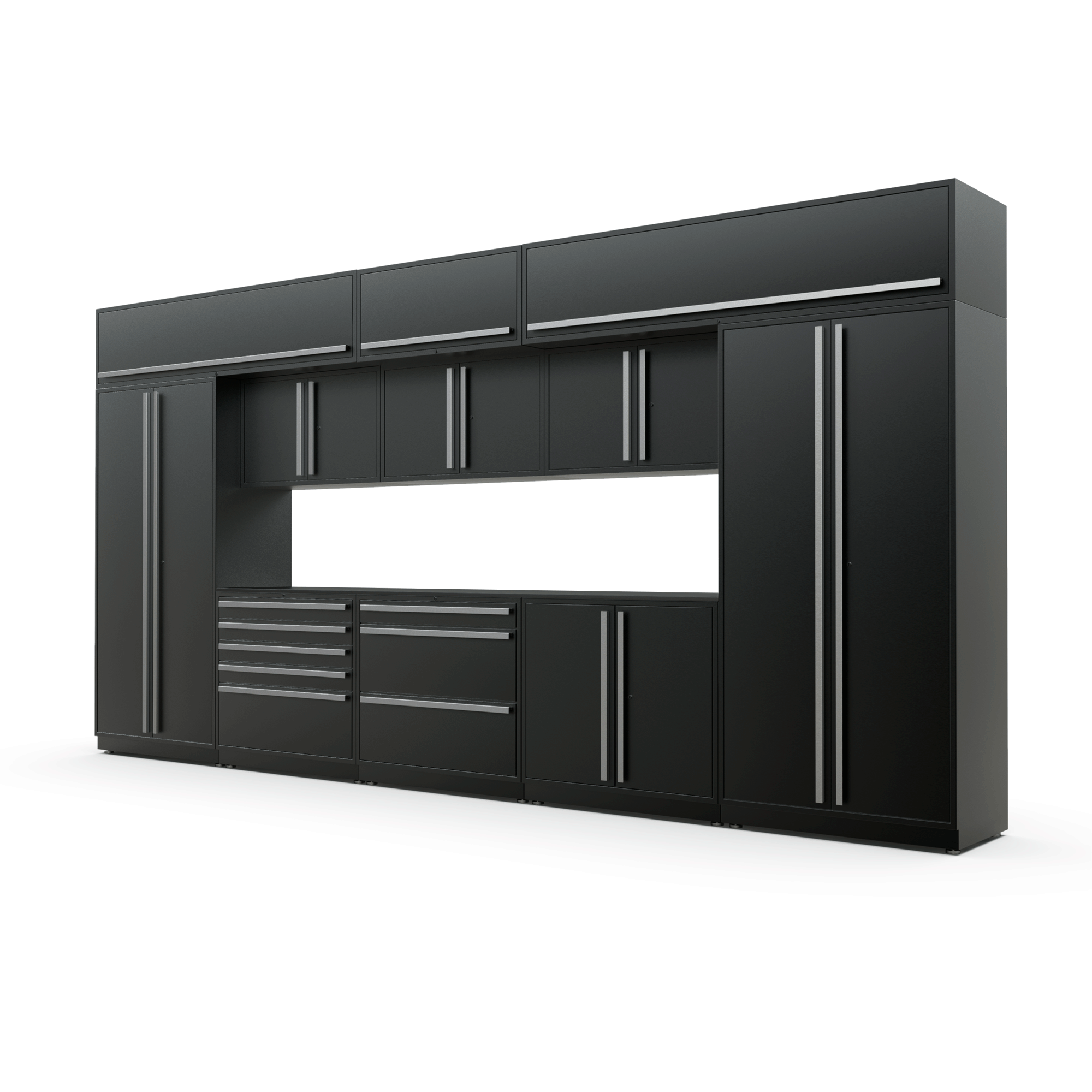 Fusion Plus – Ensemble de 16 pieds – MAX + Armoires supérieures
