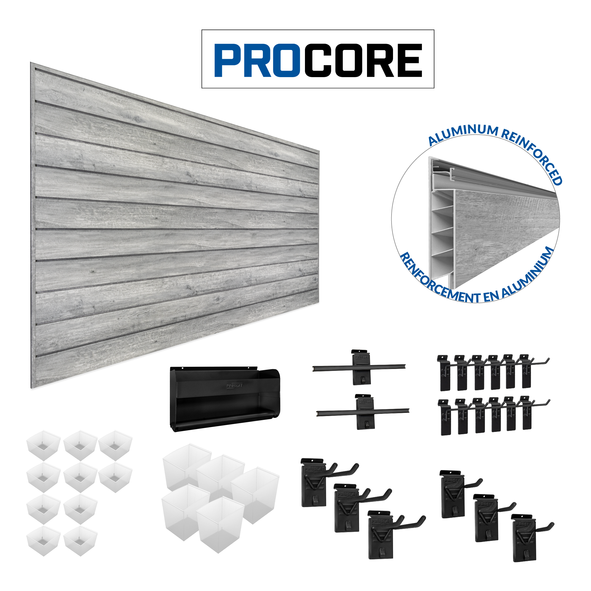 PROCORE Slatwall Handyman bundle – STEALTH