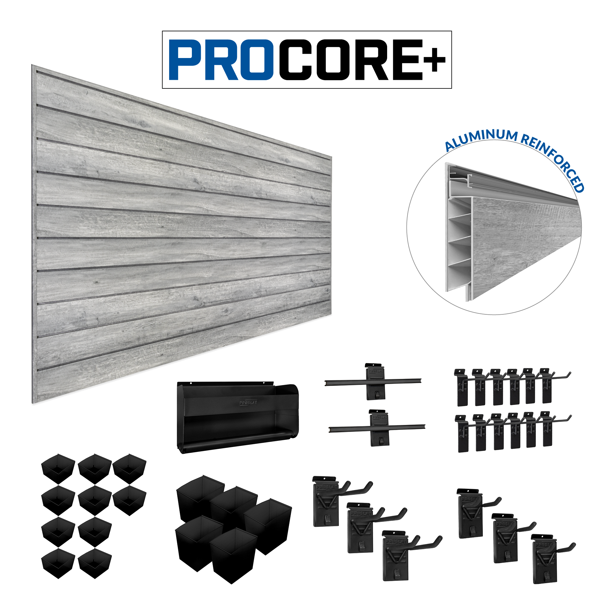 PROCORE PLUS Slatwall Handyman bundle – STEALTH