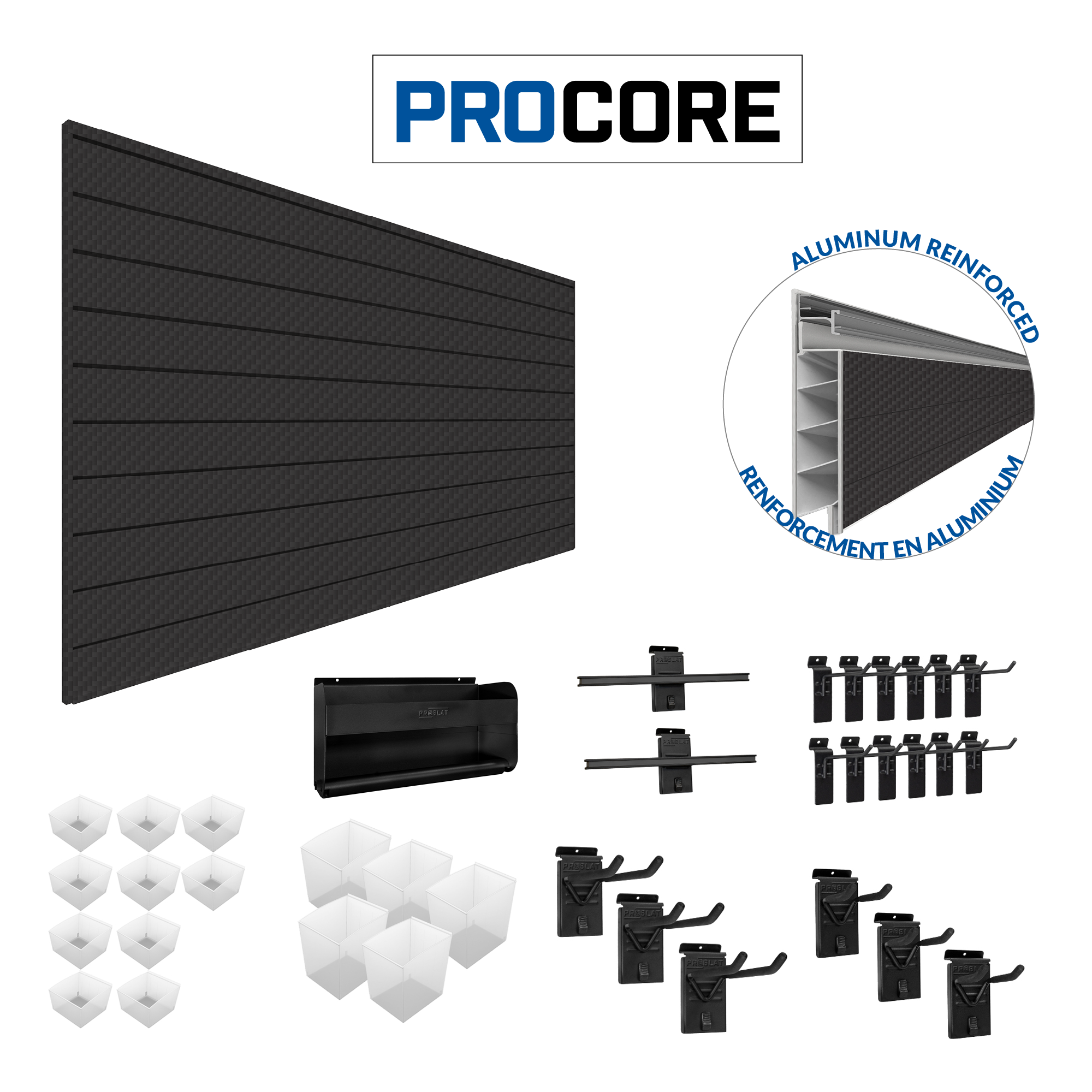 PROCORE Slatwall Handyman bundle – STEALTH