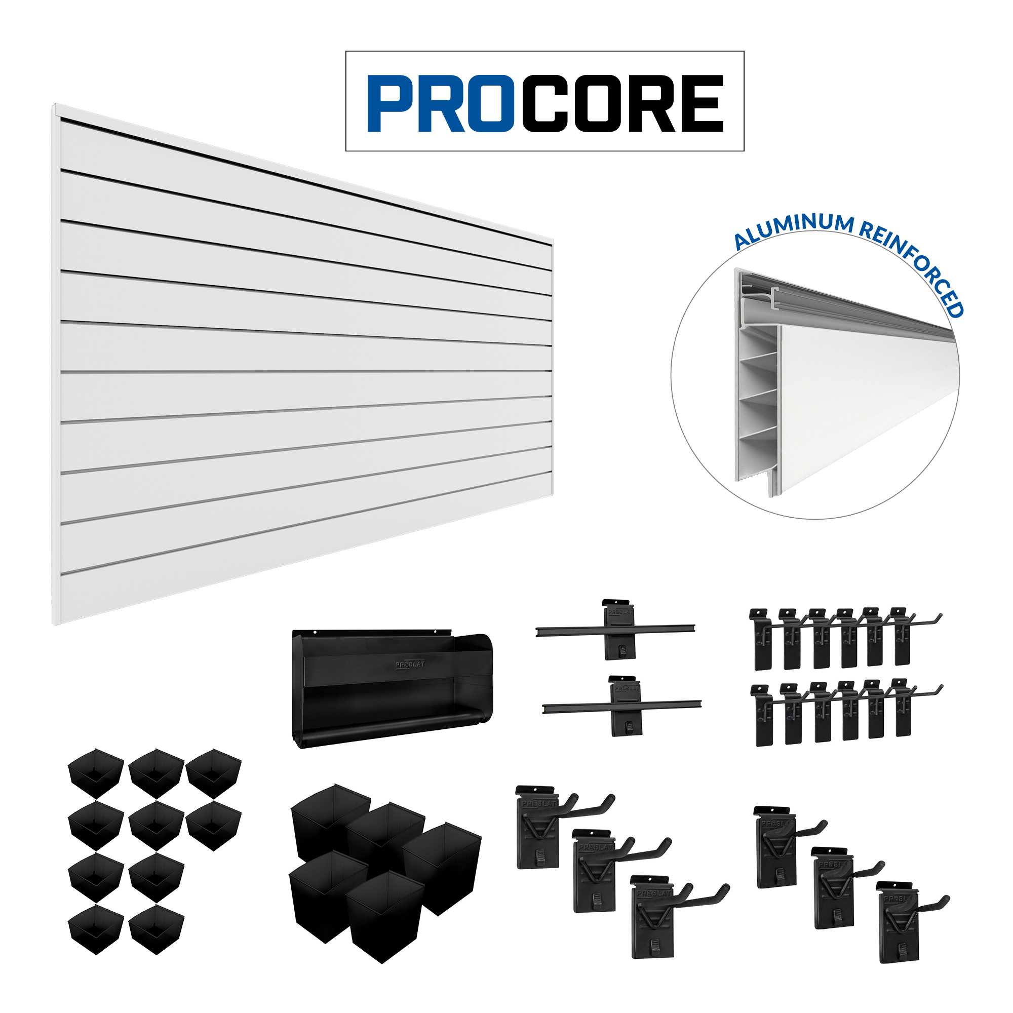 PROCORE Slatwall Handyman bundle – STEALTH