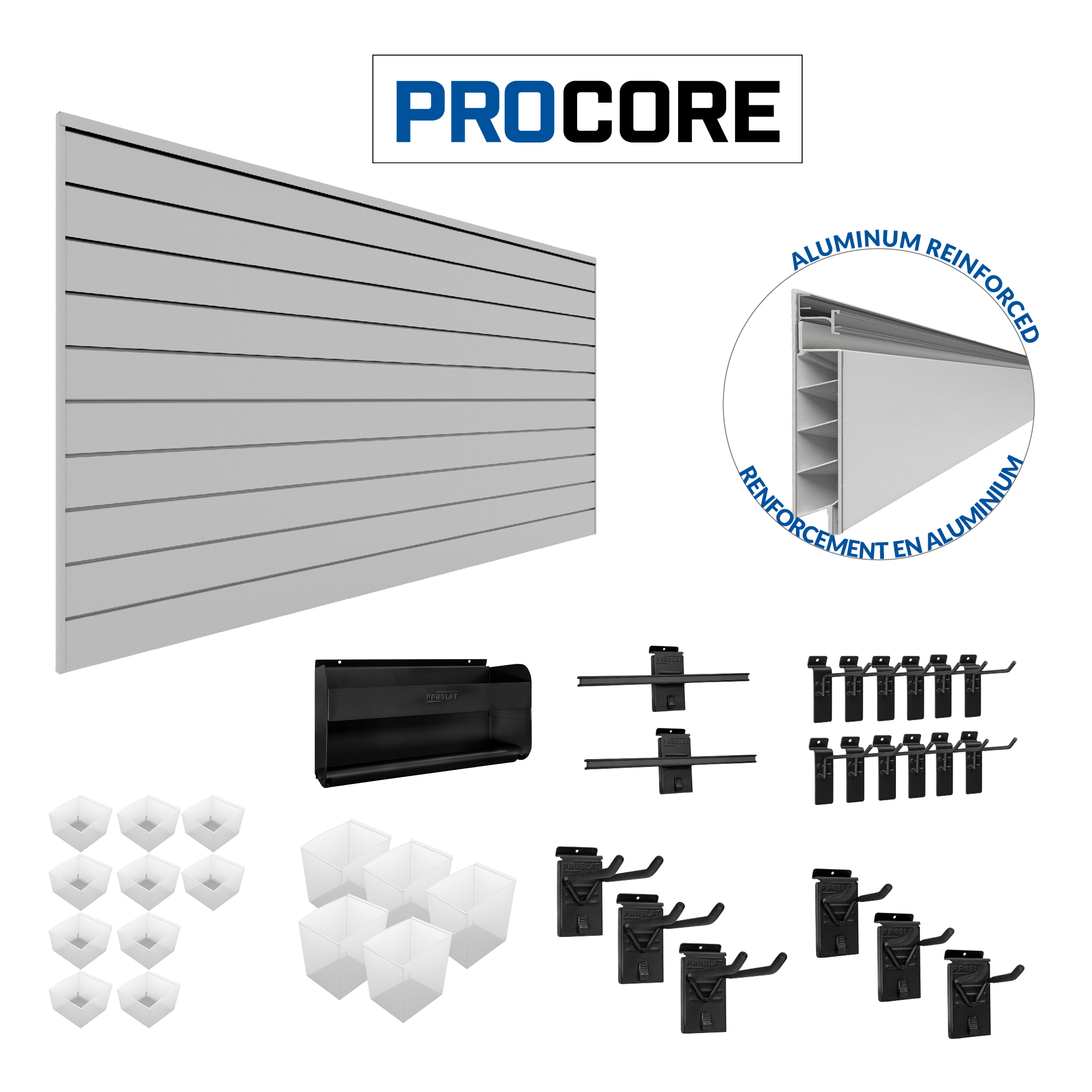 PROCORE Slatwall Handyman bundle – STEALTH