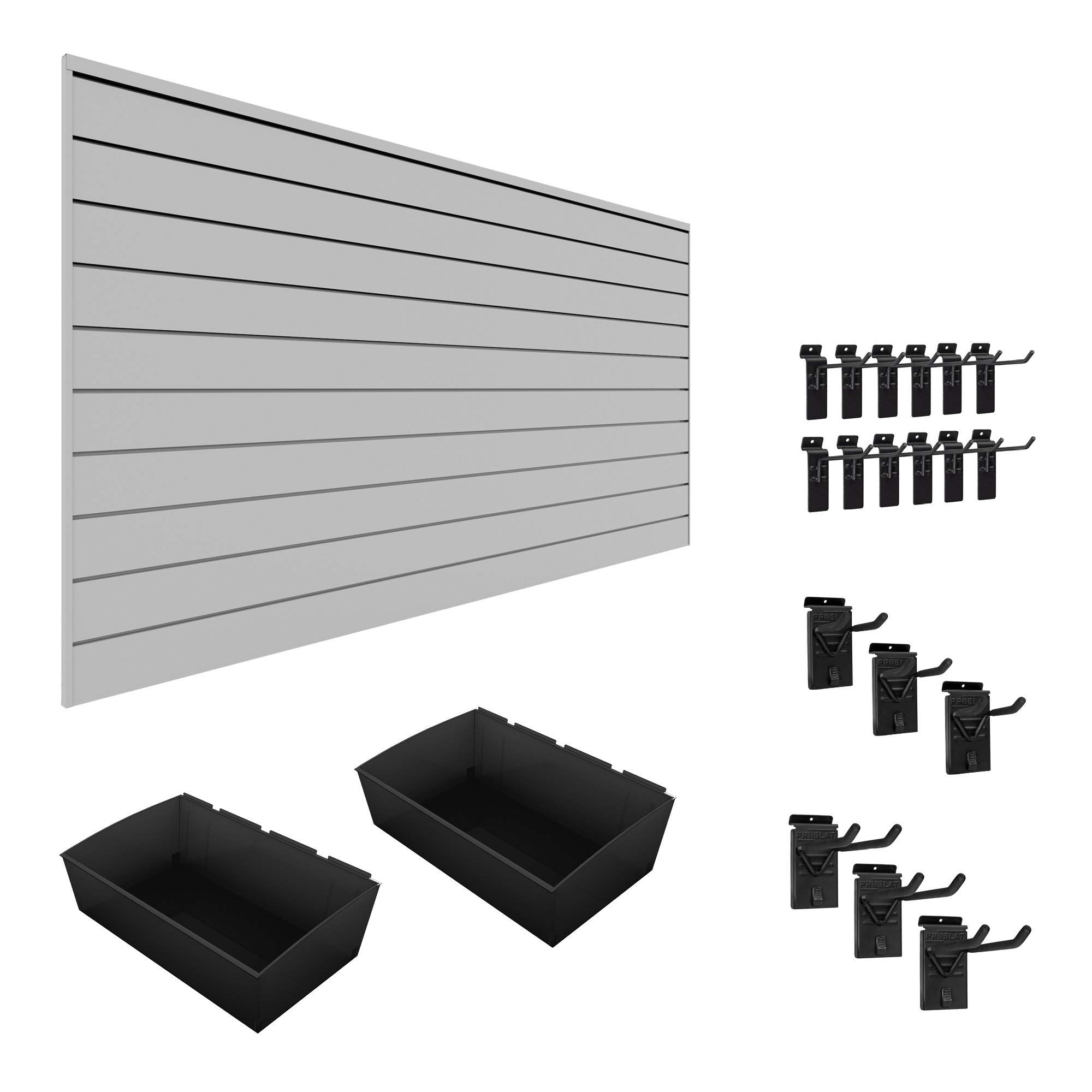 PROCORE Slatwall Organizer Bundle – STEALTH