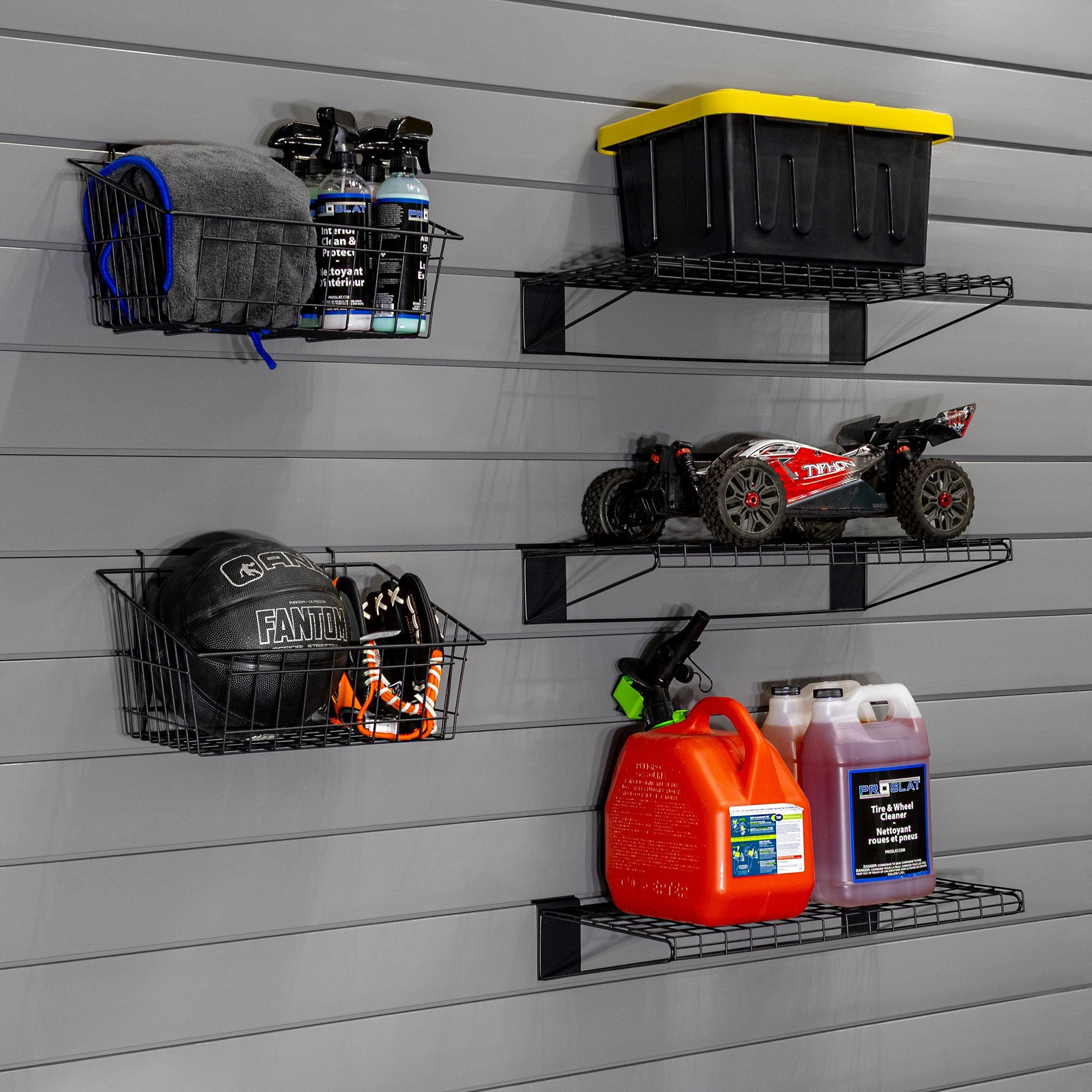 PVC Slatwall Ultimate Bundle – STEALTH