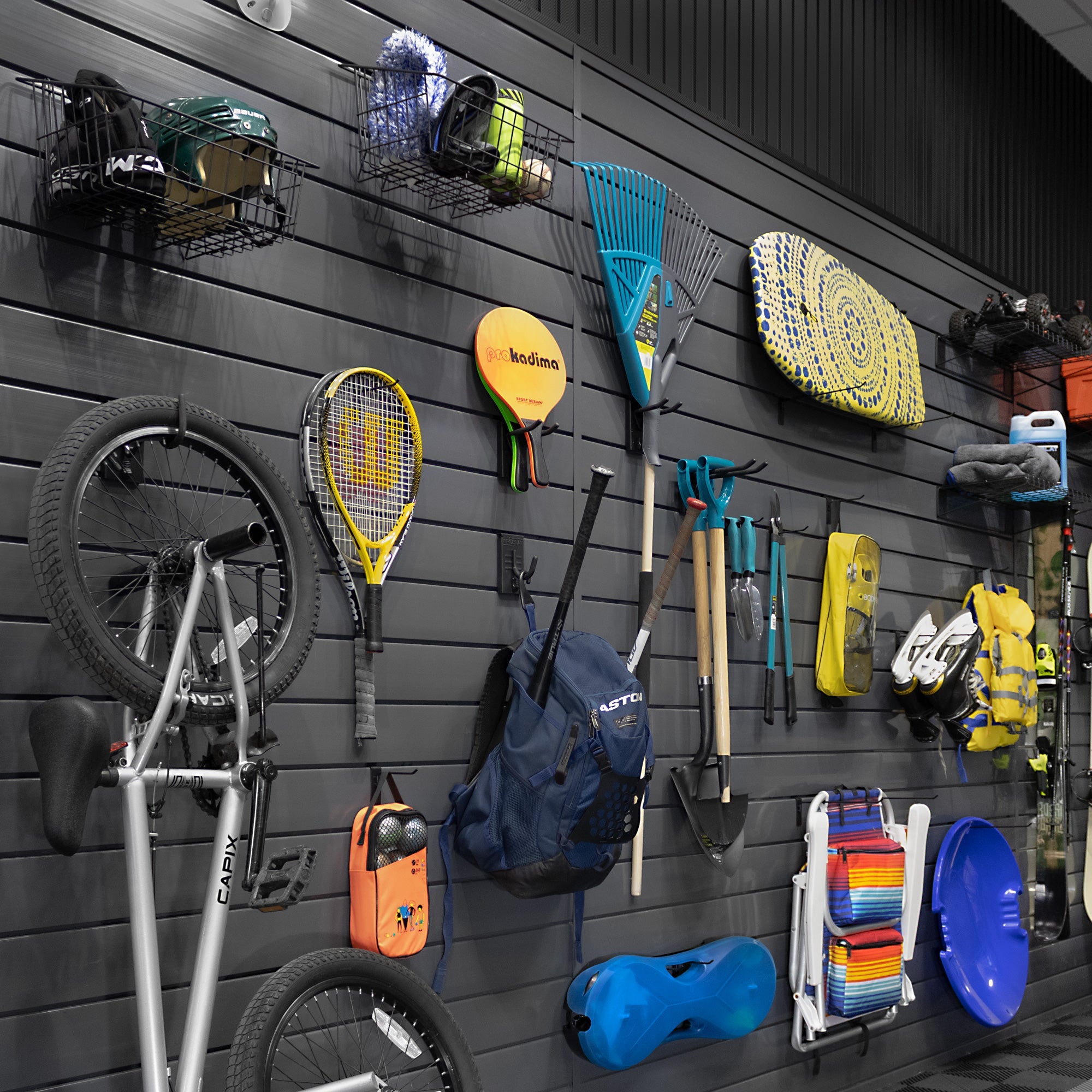 PVC Slatwall Ultimate Bundle – STEALTH