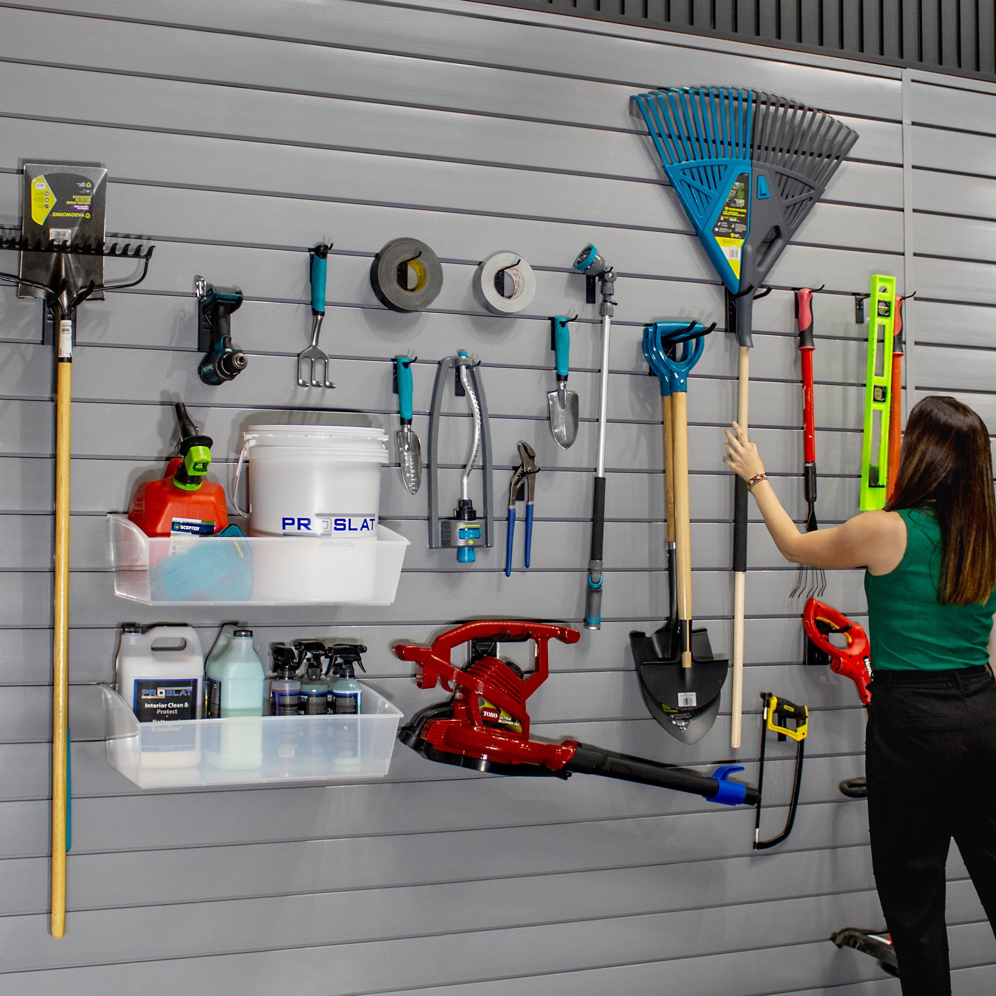 PROCORE Slatwall Organizer Bundle – STEALTH