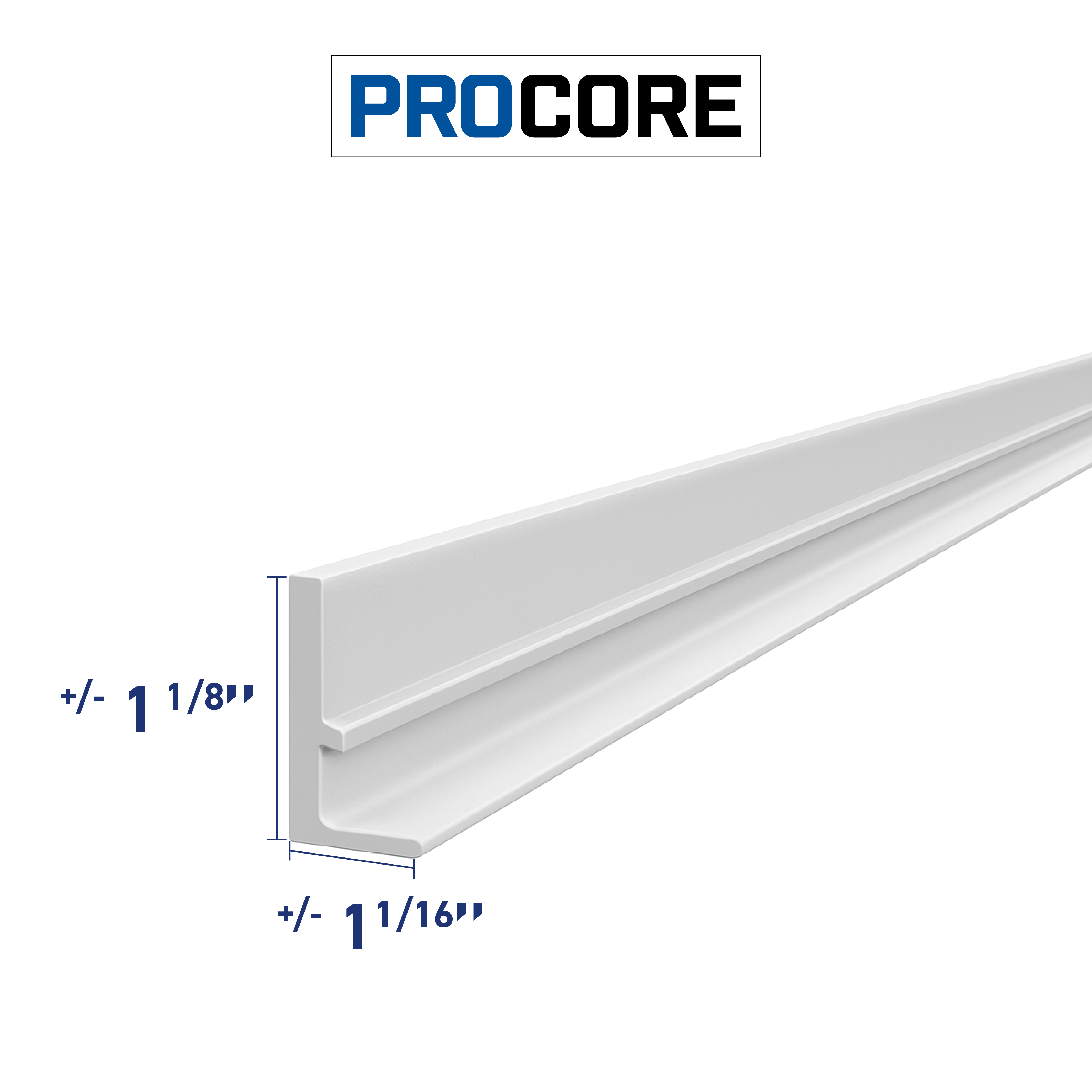 8 ft. PROCORE PVC Top-Trim Pack