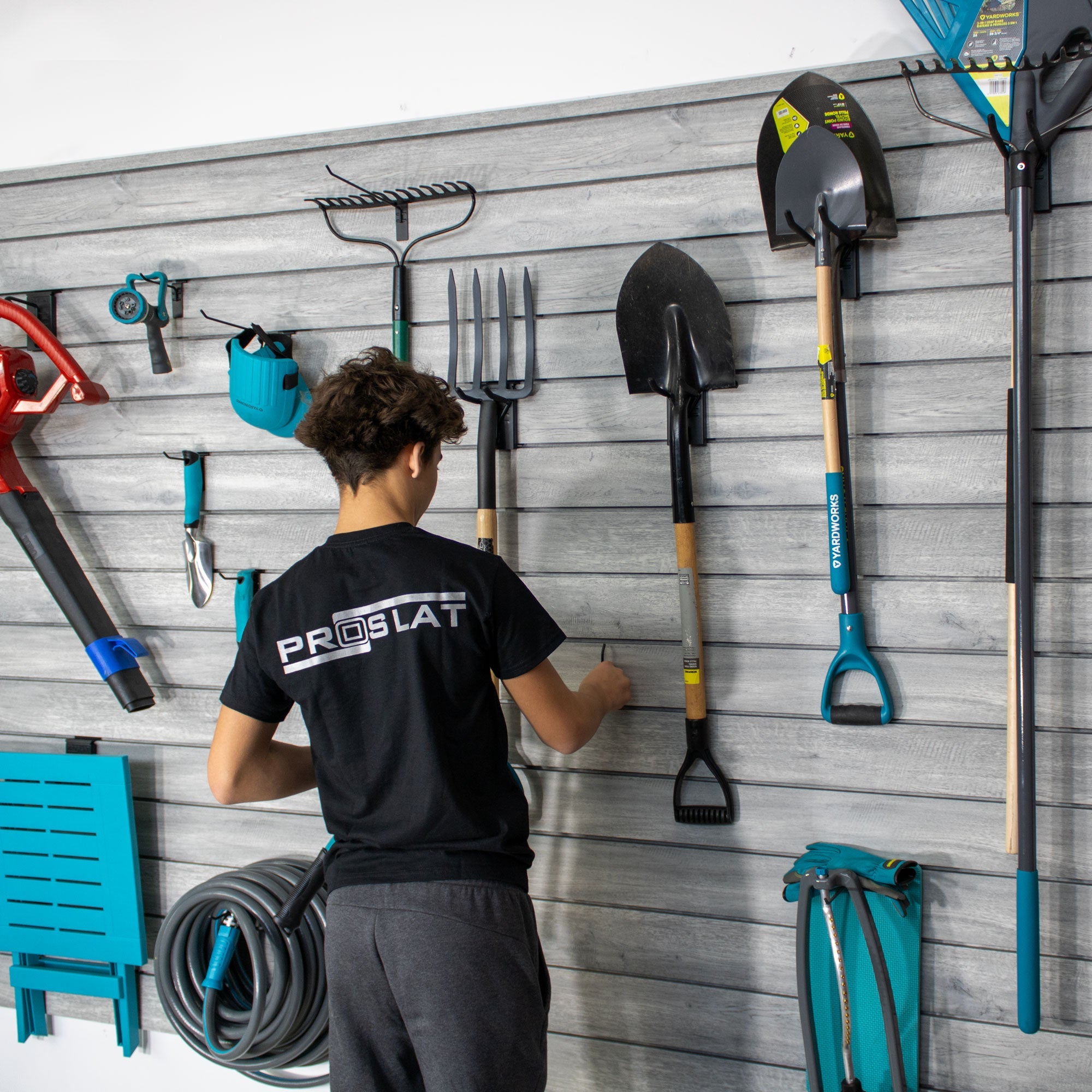 4 ft. x 8 ft. PROCORE PVC Slatwall