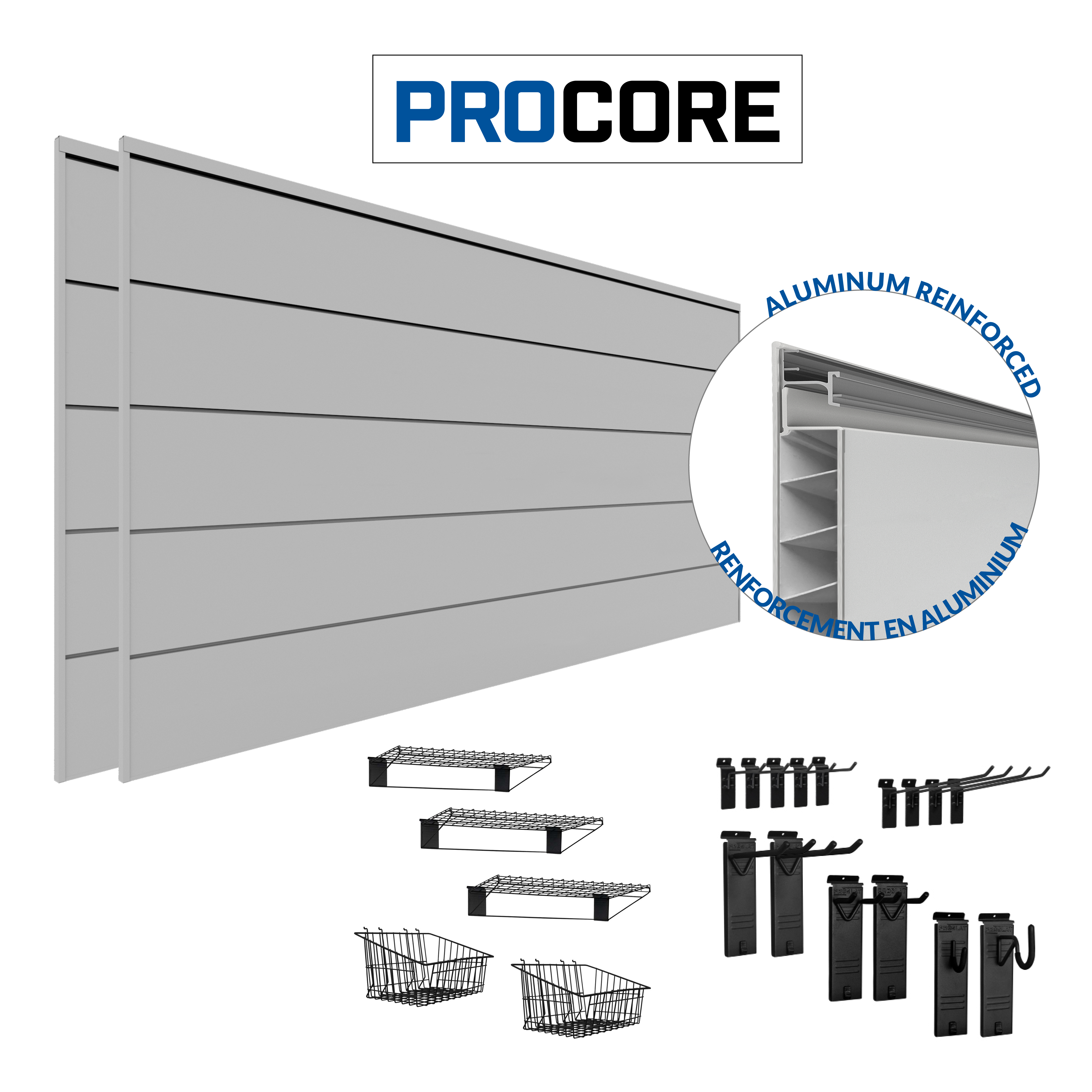 XL PROCORE Slatwall Ultimate Bundle