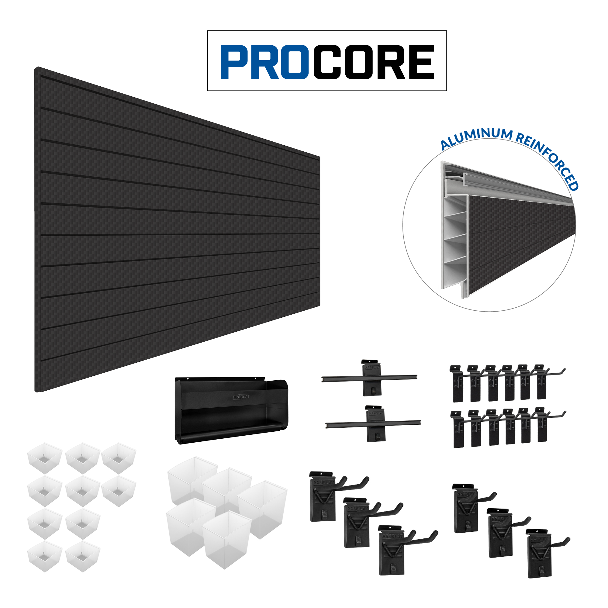 PROCORE Slatwall Handyman bundle – STEALTH