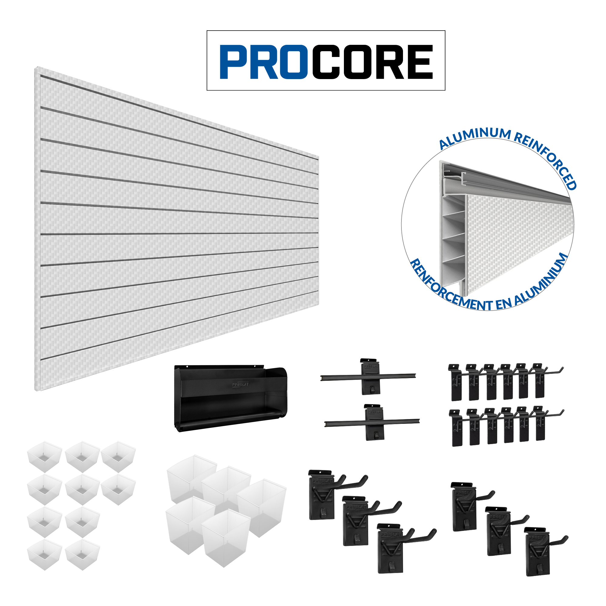 PROCORE Slatwall Handyman bundle – STEALTH