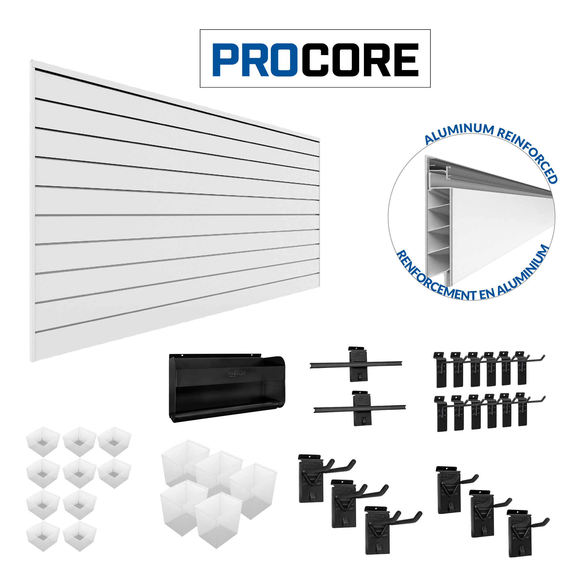 PROCORE Slatwall Handyman bundle – STEALTH