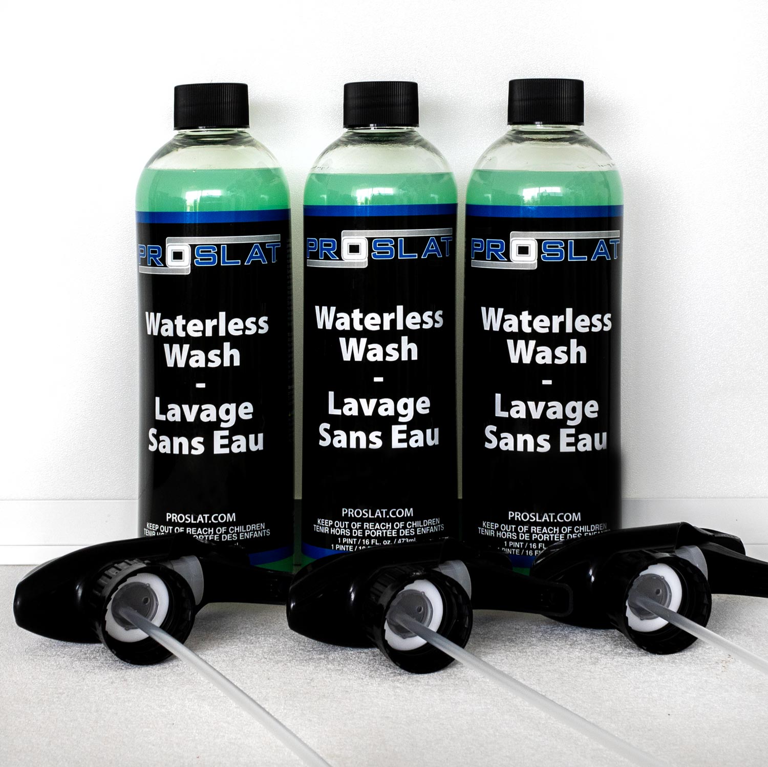 Nettoyant de lavage sans eau - Lot de 3