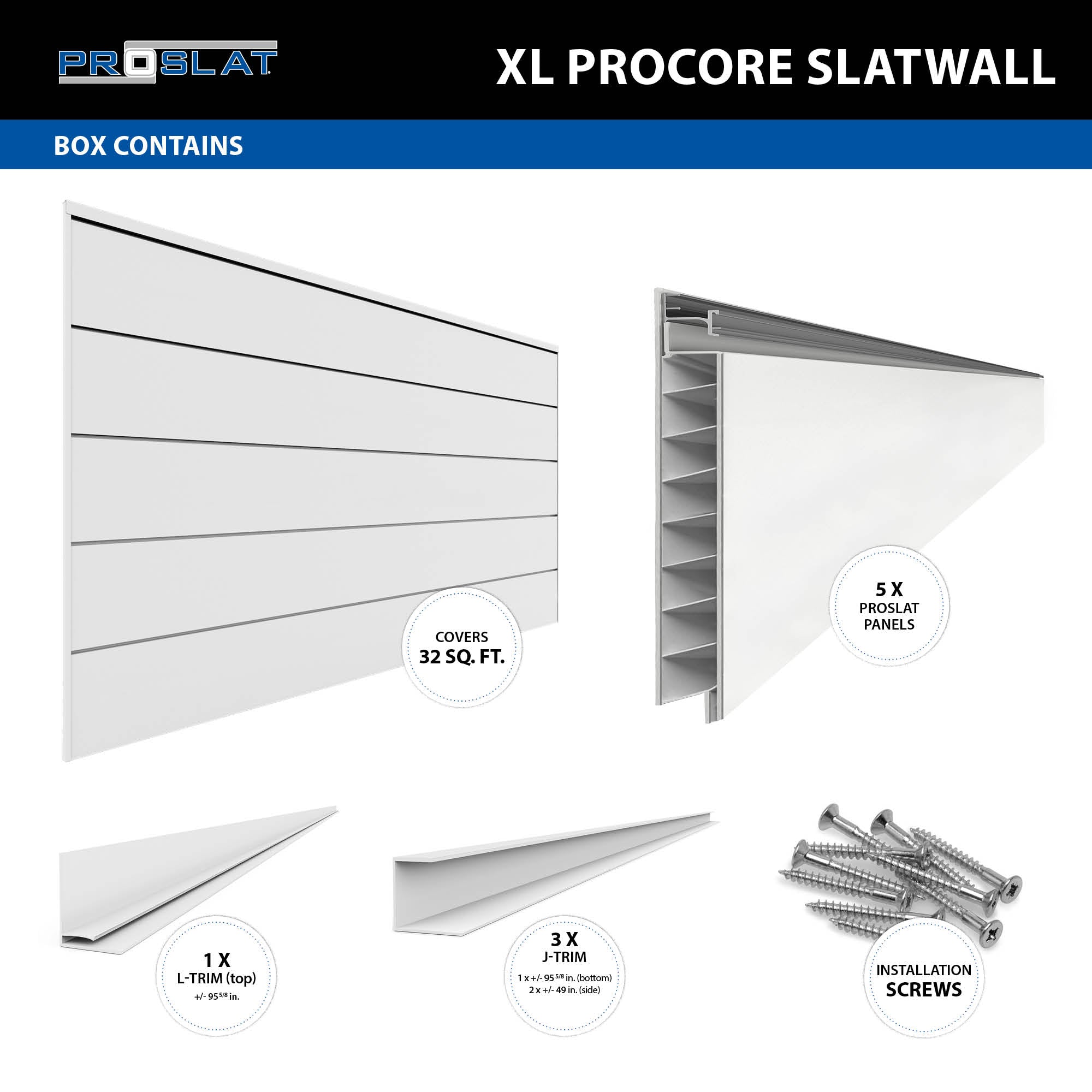 Panneaux PROCORE XL – Ensemble du jardinier