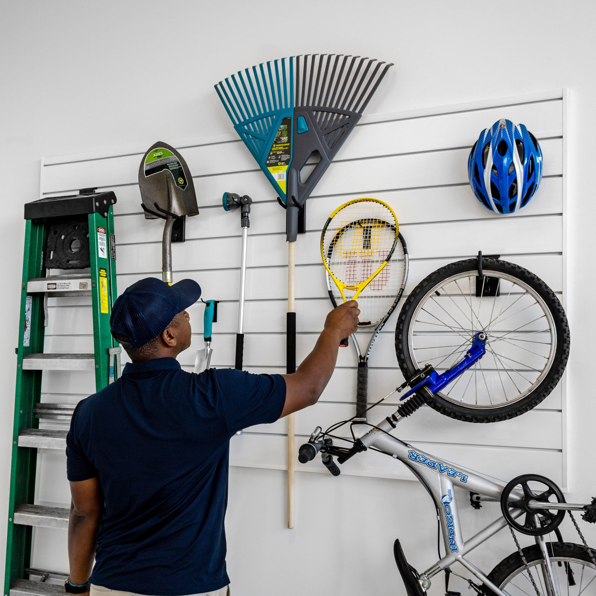 PVC Slatwall Mini Hook Kit Bundle – STEALTH