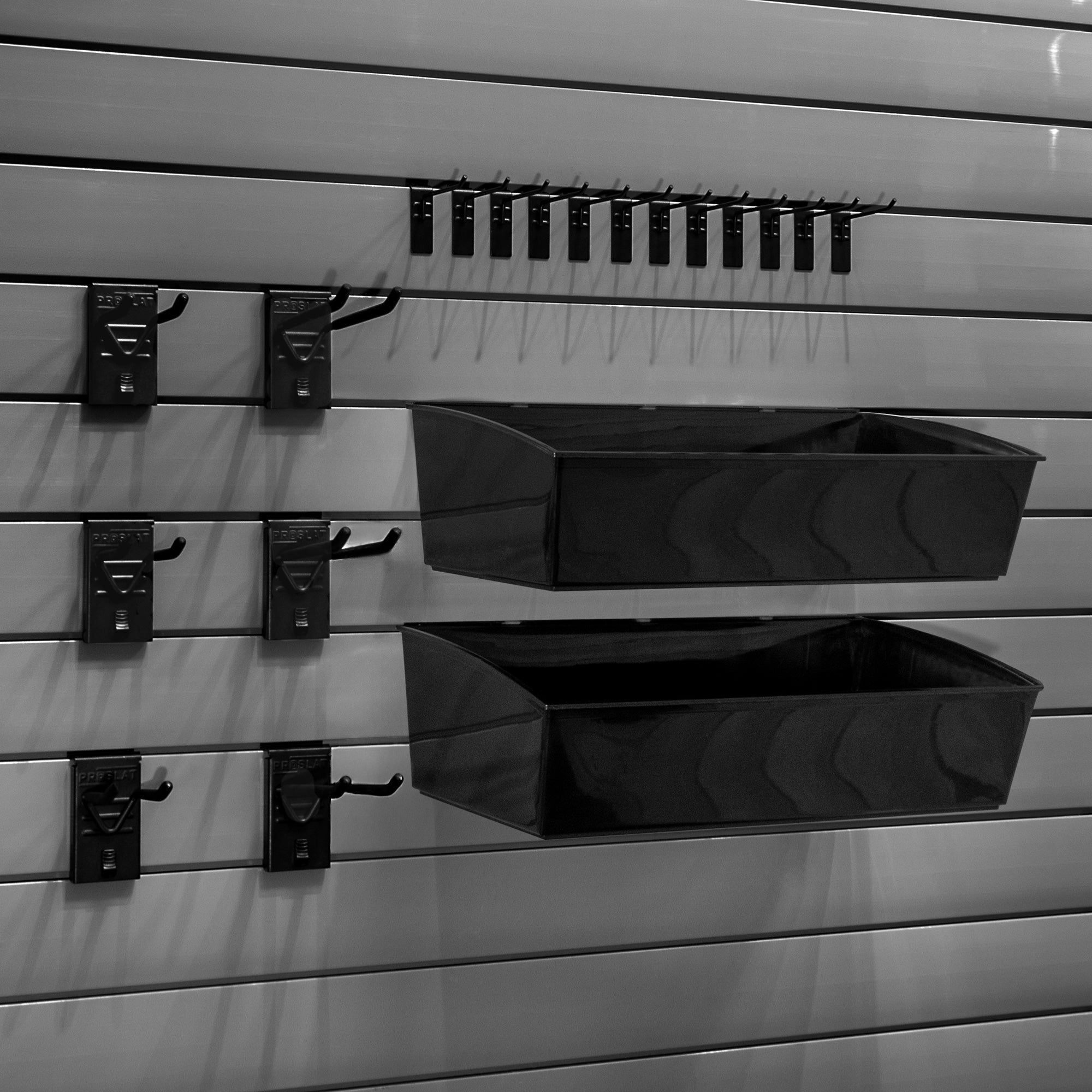 PVC Slatwall Organizer Bundle – STEALTH