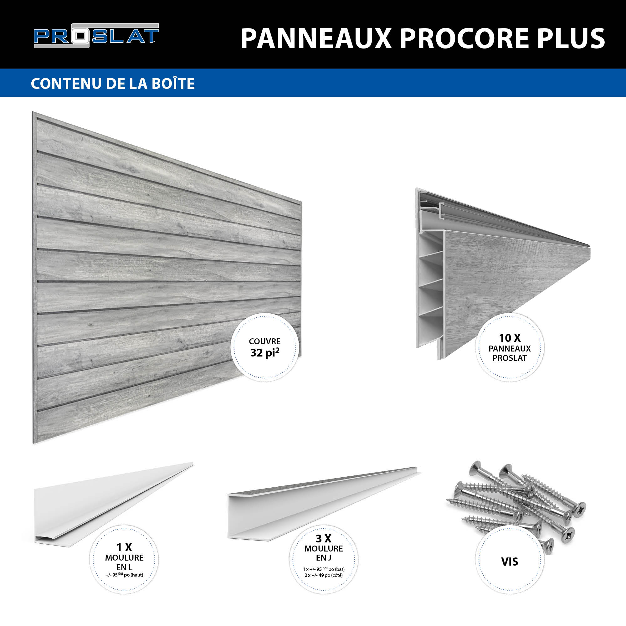 PROCORE PLUS Slatwall Mini Bundle