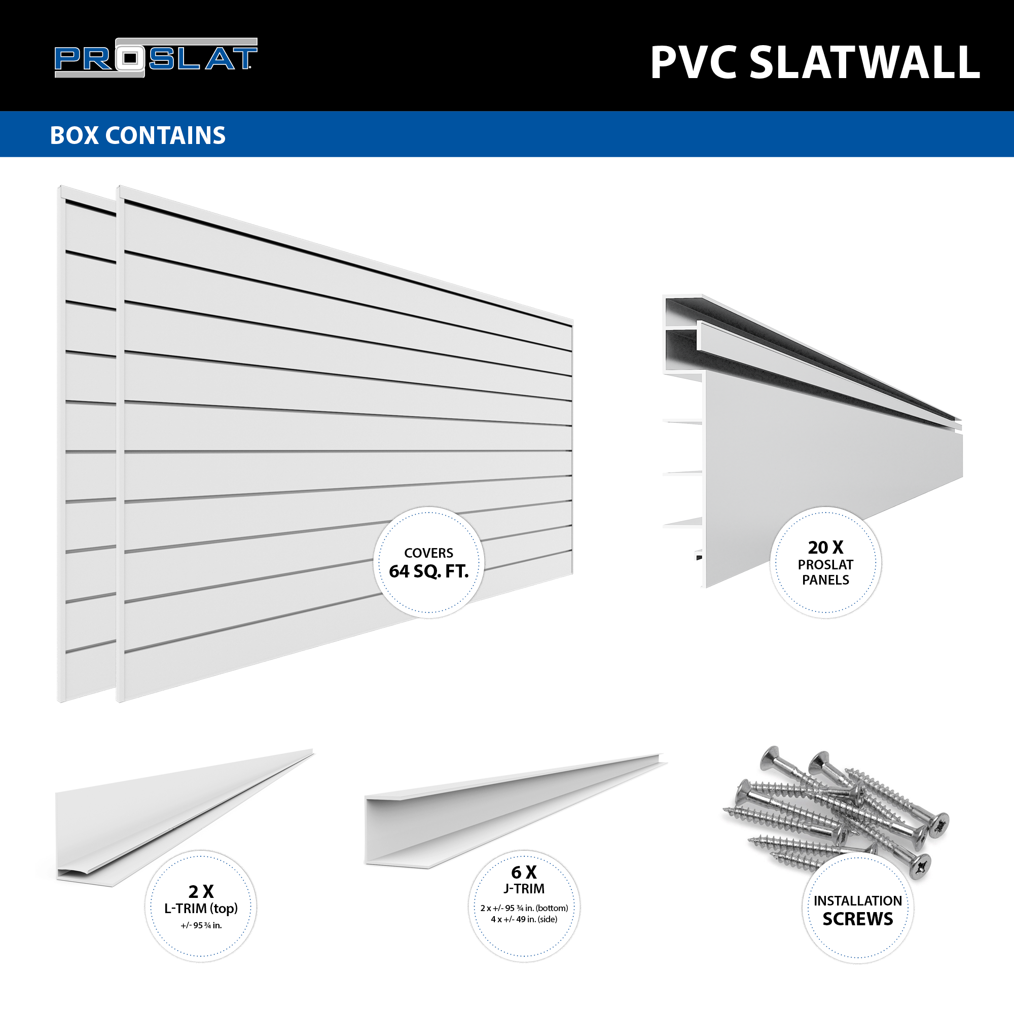 Classic Slatwall Ultimate Tool Organizer Bundle – STEALTH