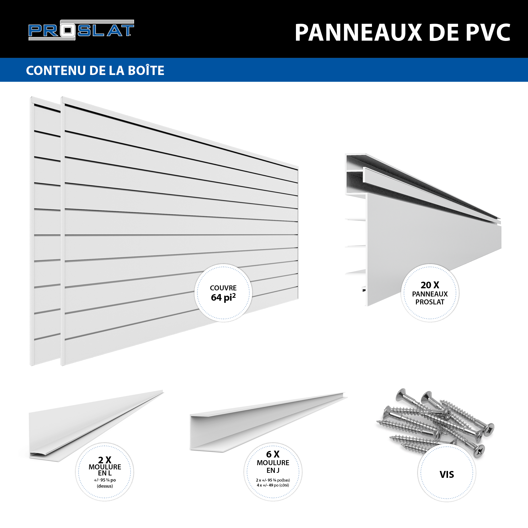 PVC Slatwall Ultimate Bundle – STEALTH