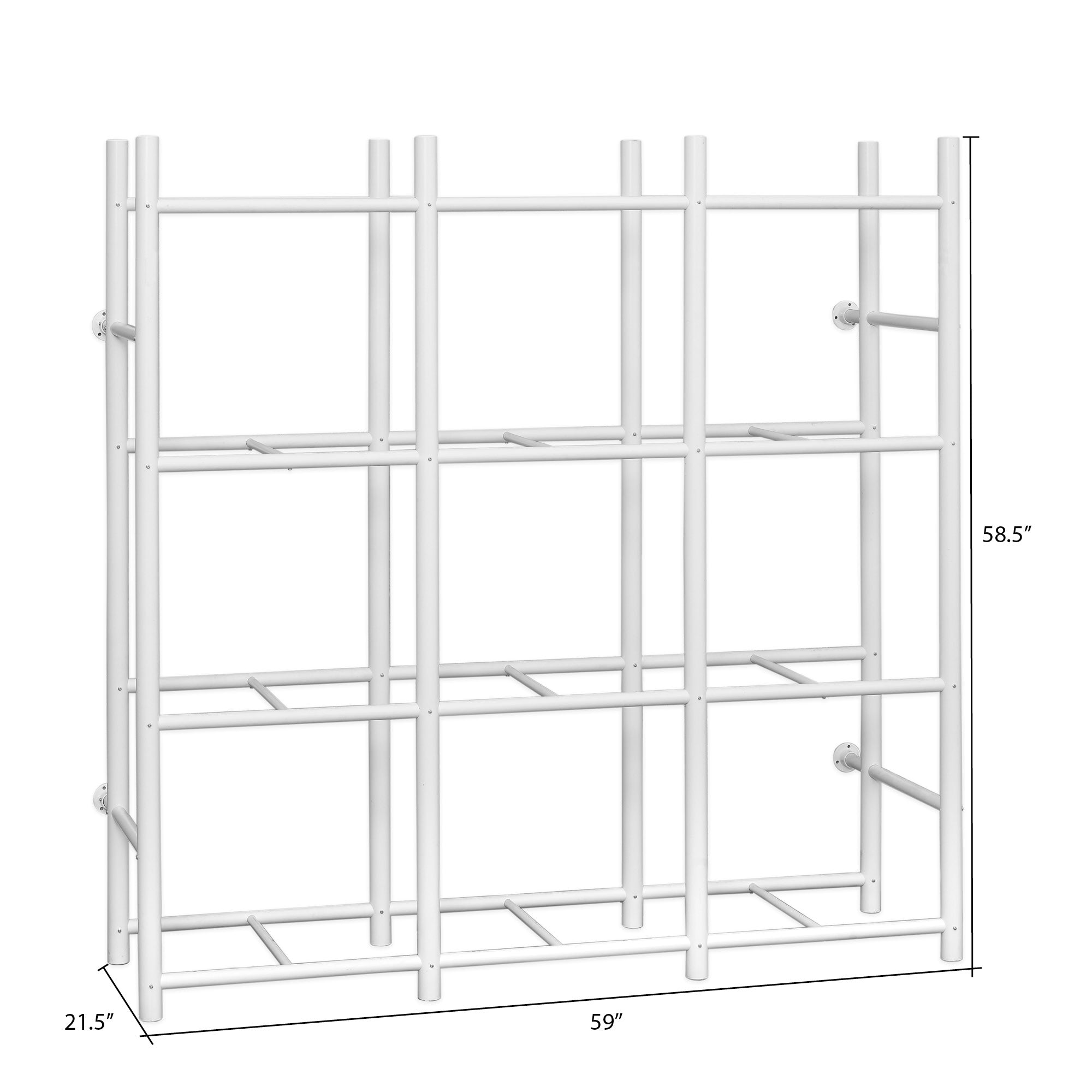 Bin Warehouse – Support compact pour 12 bacs