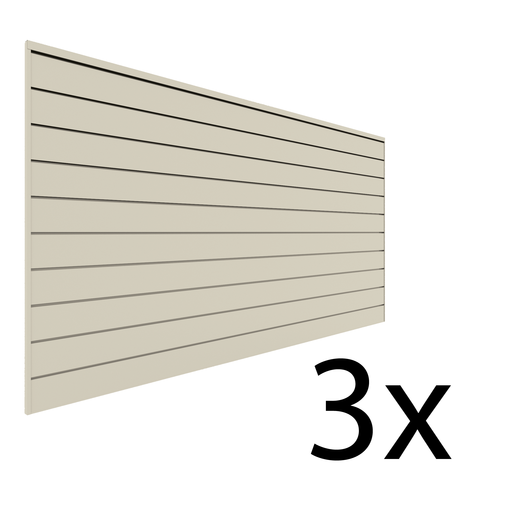 Panneaux de PVC 4 pi x 8 pi – Ensemble de 3 – 96 pieds carrés