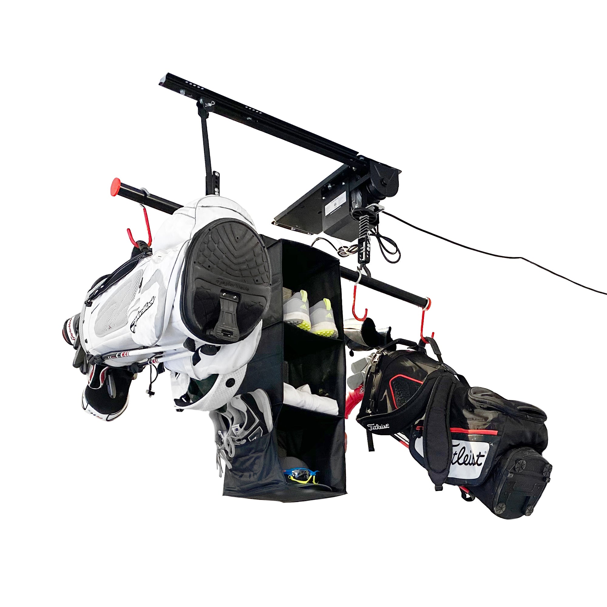 Garage Gator – Élévateur motorisé pour sacs de golf – 220 lb