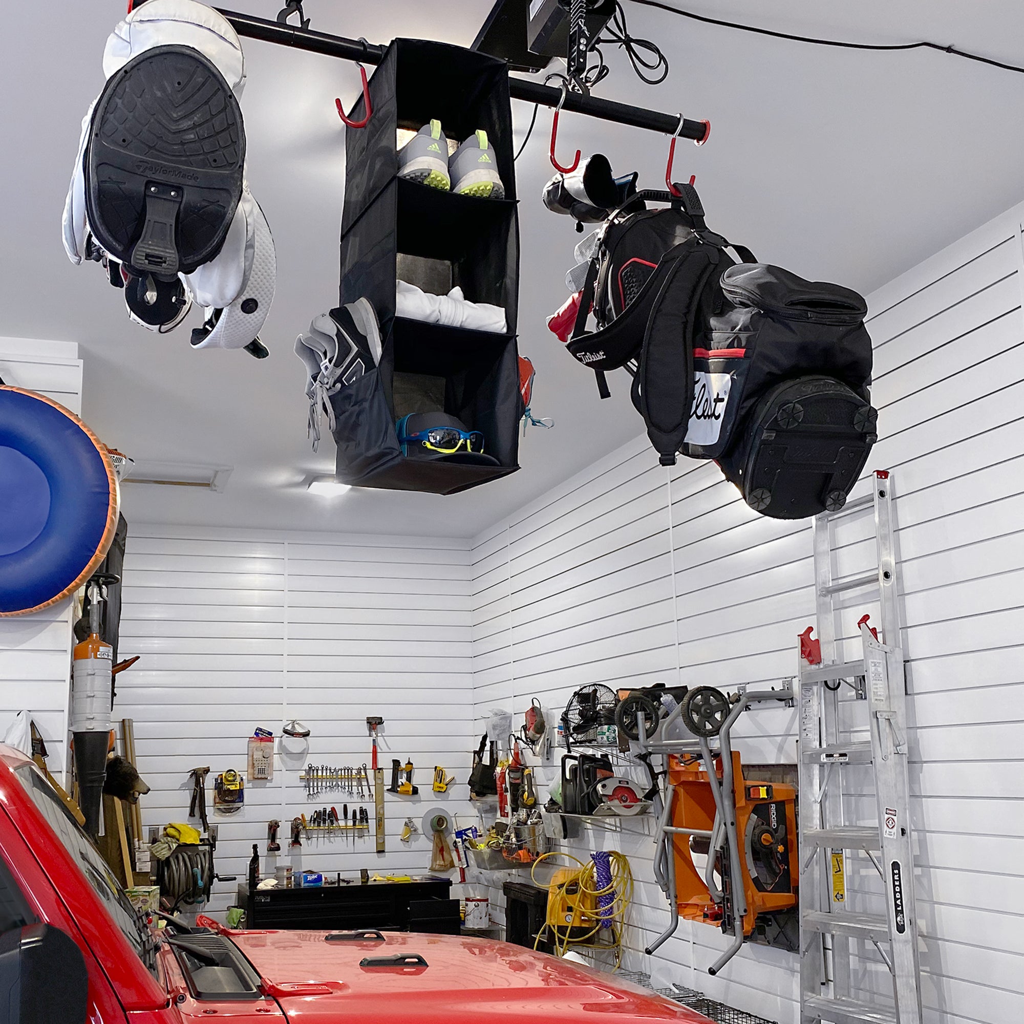 Garage Gator – Élévateur motorisé pour sacs de golf – 220 lb